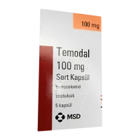 Фото Темодал капс. 100 мг №5