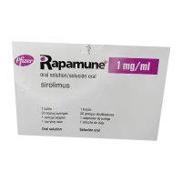 Фото Рапамун Сиролимус раствор для приема внутрь 1мг/мл 60мл