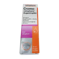 Фото Кромо-Ратиофарм Кромогексал капли глазные Германия фл.10мл